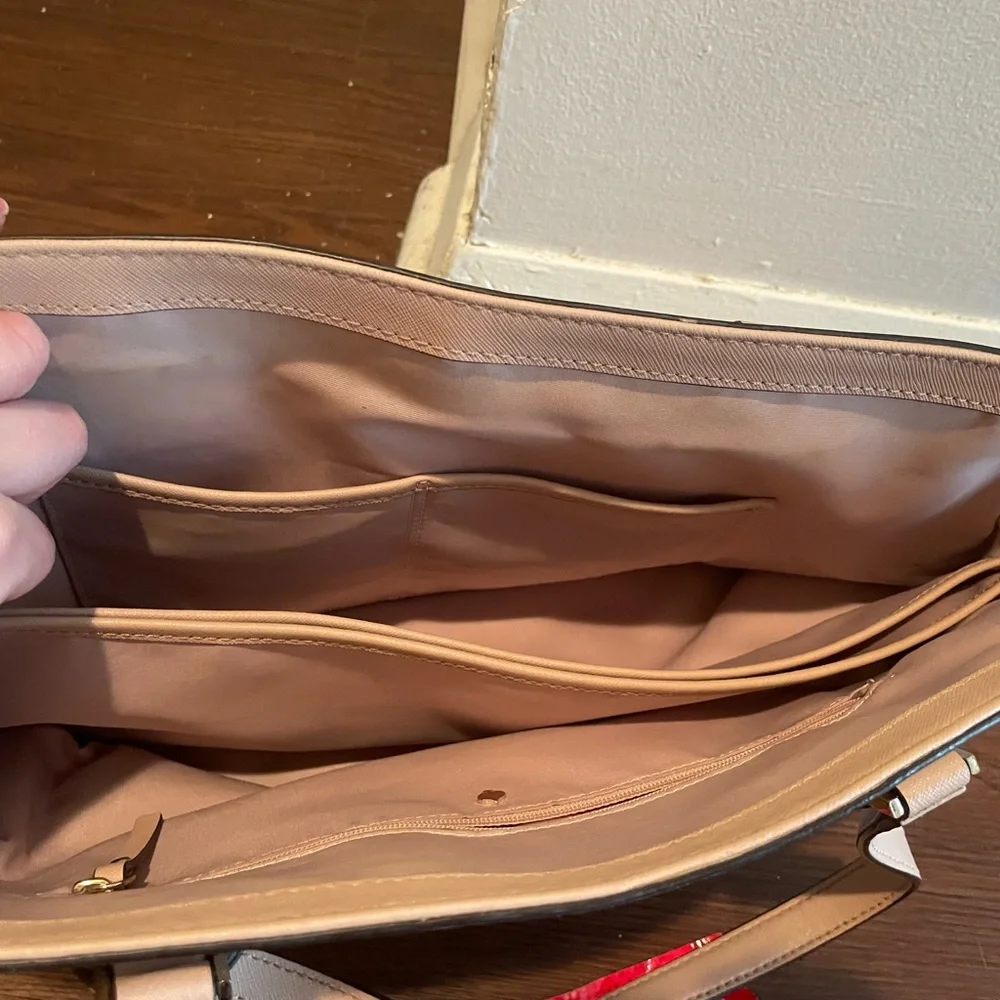 Kate Spade Pink Leather Tote Bag - Picture 4 of 4